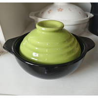 Fournisseur chinois, conception personnalisée, casserole en céramique écologique de grande capacité, design japonais, compatible gaz et induction, pour la maison