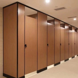 Chất lượng cao chi phí thấp 12 mét HPL Bảng điều chỉnh nhà vệ sinh phân vùng Giá cửa cho bệnh viện - Product Image 2