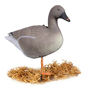 Décoy de chasse à l'oie pliable en EVA en vrac - 3D 500g Flottant en plastique souple avec pied orange pour utilisation en extérieur - Product Image 1