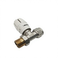 Vanne thermostatique manuelle en laiton XINGFU DN15 DN20 pour radiateur, compatible OEM, pour systèmes de chauffage résidentiels et commerciaux