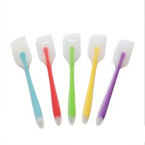 Spatules de cuisine en silicone de grande taille avec raclette intégrée, fournisseur chinois, outils de cuisson de qualité alimentaire, ensemble OEM/ODM - Product Image 2