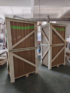 USA Stock White Interior Clear Glass <strong>Door</strong> 1 Lite Primed Pantry <strong>Door</strong> Slab Solid Core Modern French <strong>Door</strong> for Houses - Product Image 4