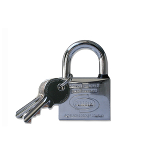 Euromarine PL12050 CORBIN lucchetto di sicurezza con chiave in ottone cilindro in ferro solido - Product Image 1