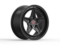 Jantes forgées sur mesure noires 20 21 22 pouces 5x112 5x120 Deep Dish compatibles avec 911 BMW M5 Audi RS7