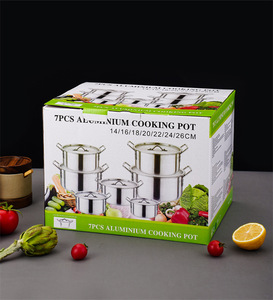 Bộ nồi chảo chống dính 7 món bằng nhôm đúc, bộ dụng cụ nấu ăn bằng nhôm, đồ dùng nhà bếp bằng nhôm - Product Image 6