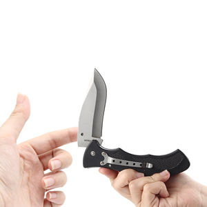 Tendances 2025 bán buôn lớn lưỡi thép không gỉ trống Russia săn bắn dao với màu đỏ đen vàng cam nhựa xử lý - Product Image 3