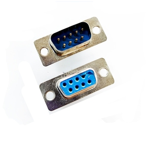 D-Sub Connector 9-Pin Female/Male Socket Solder Cup DB9 DR9 DP9 - Product Image 1