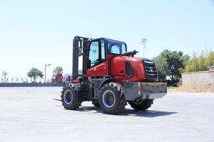 Carretilla elevadora todoterreno diésel de 4 toneladas para carreteras de montaña escarpadas y construcción pesada - Product Image 2