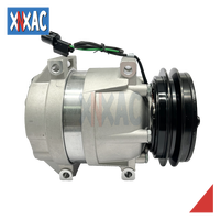 Compresseur de climatisation automobile adapté aux excavatrices Hyundai HW140 HW160 HW210 V5 11Q6-90040 11Q690041 A5W00258A 1PK 24V