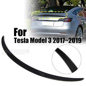 Nuevo alerón trasero para coche, extensión de labio de alerón para Tesla Model 3 2017 2018 2019, alerón de maletero, alerón de cola, decoración. - Product Image 1