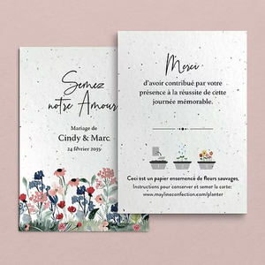 Customized Printed Logo Candle Dust Cover <strong>Plantable</strong> Wildflower Seeds Paper <strong>Cards</strong> for Candle Candle Dust Protector Thank You <strong>Card</strong> - Product Image 3