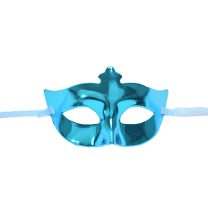 Maschera per Costume Veneziana per Feste di Danza e Halloween, Maschera Elettroplaccata Multicolore Piccola e Bella - Product Image 1