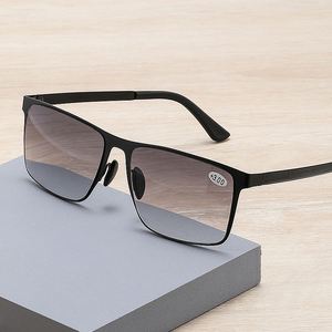 Gafas de Sol Multifocales Progresivas Retro con Logotipo Personalizado 2025, Gafas de Lectura para Presbicia, para Ver de Cerca y de Lejos, para Hombre - Product Image 1