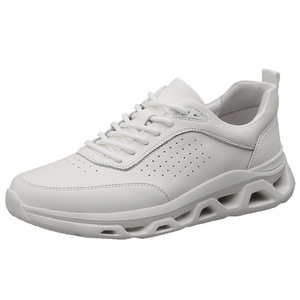 Zapatos de Chef de Cuero Negros con Cordones para Hombre, Resistentes al Agua y al Aceite, Estilo Pulpo, con Suela Antideslizante para Cocina y Hotel - Product Image 4