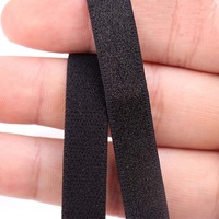 Bande élastique brillante pour soutien-gorge, sangle antidérapante en peluche extensible pour soutien-gorge, lingerie et textile de maison