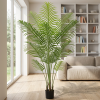 Pflanze Innendekoration Baum Künstliche Realistische Indoor Plam Pflanze für die Heim dekoration