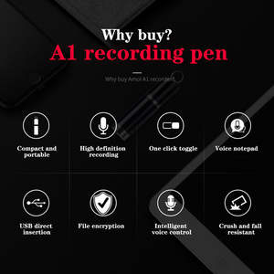 Perekam Suara Mini Baru 2026 4 8 16 32 64GB Perekam Suara Portabel Aktivasi Suara untuk Kuliah Rapat Wawancara Perangkat Perekam USB - Product Image 4