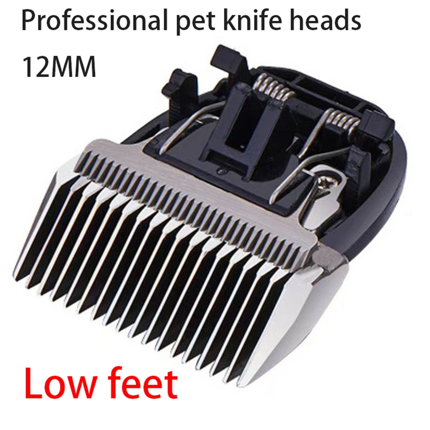 Pieds bas noirs 12MM