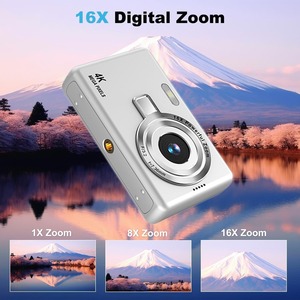 Fotocamera <span class=keywords><strong>Vintage</strong></span> 1080P HD con Zoom 16X, Sensore CMOS, Portatile per Viaggi e Vlogging, Produttore ODM, Vendita all'Ingrosso - Product Image 5