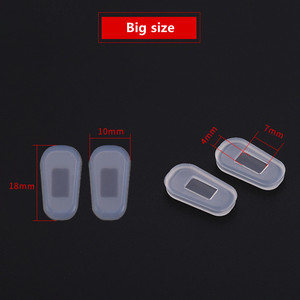 Housses de protection pour <span class=keywords><strong>lunettes</strong></span> <span class=keywords><strong>en</strong></span> <span class=keywords><strong>silicone</strong></span> à enfiler <span class=keywords><strong>Coussinets</strong></span> de pont nasal Pièce de coussin de <span class=keywords><strong>nez</strong></span> pour <span class=keywords><strong>lunettes</strong></span> - Product Image 6