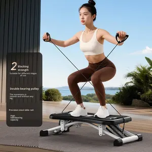 Appareil de fitness multifonctionnel : minuteur, <span class=keywords><strong>stepper</strong></span>, entraîneur musculaire du plancher pelvien, machine de ski à domicile, amincissement des jambes, brûleur de graisse - Product Image 2