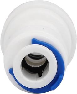 Connecteur droit à poussée rapide <span class=keywords><strong>1</strong></span>/<span class=keywords><strong>4</strong></span> à <span class=keywords><strong>3</strong></span>/<span class=keywords><strong>8</strong></span> en POM, raccord de tuyau d'eau pour système de purification d'eau RO, filtres - Product Image 4