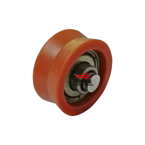 Đường Kính 23*11 mét V rãnh treo cửa Nylon con lăn với <span class=keywords><strong>pin</strong></span> - Product Image 5