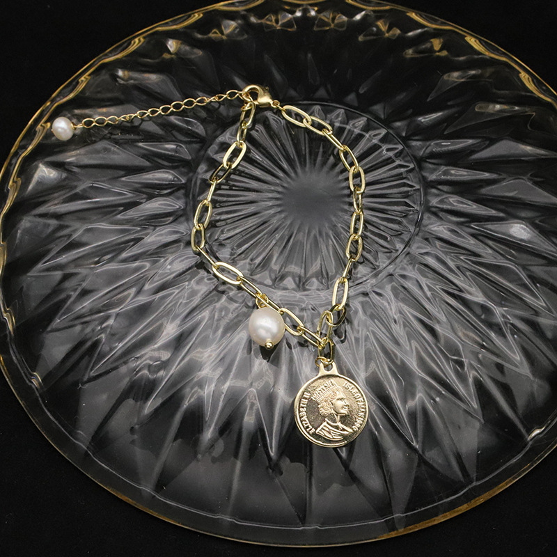 GB1007-15 Bracelet pendentif en métal