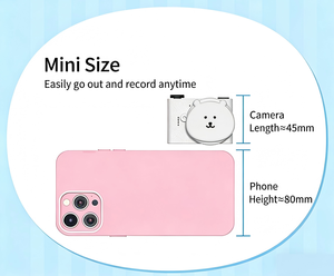 Votre appareil photo de poche 20MP tout-terrain, sous licence Joke Bear, pour l'école, les fêtes, les voyages et la maison, durable, simple et toujours à offrir en cadeau - Product Image 6