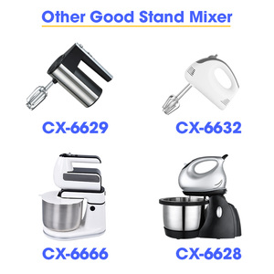 Household Baking Hand <strong>Mixer</strong> 200-250W 3.5L Auto-Rotating Bowl 5-Speed+Turbo Plastic Housing 220V 50Hz Easy Operate - Product Image 5
