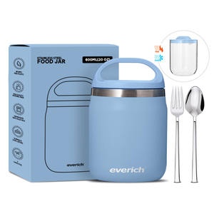 Contenitore Thermos per alimenti con doppio isolamento in acciaio inossidabile grossista scatola per il pranzo caldo contenitore per alimenti barattolo <span class=keywords><strong>sottovuoto</strong></span> caldo freddo - Product Image 1