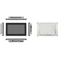 Yeni varış fansız tasarım IP65 ön 1024*768 Panel PC yüksek yenileme hızı endüstriyel monitör için HMI/fabrika otomasyonu