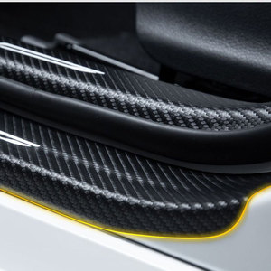 <span class=keywords><strong>Protezione</strong></span> Battitacco <span class=keywords><strong>Auto</strong></span> in Pelle Fibra di Carbonio per Kaiyi Kunlun Gtv Kain X7 Evo 8 2022 2023 2024 2025 2026 Modifica <span class=keywords><strong>Auto</strong></span> - Product Image 2