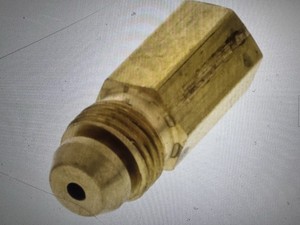 ~resiwbrdeo Raccord de compression en laiton 1/8 - Écrou de raccordement 1/4x1/8 pour tube - Product Image 1