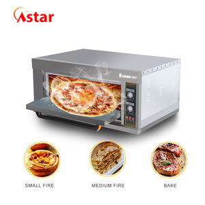 Horno de Gas Comercial de 1 Cubierta y 2 Bandejas para Hornear Pizza y Pasteles, Proveedor Chino - Product Image 1