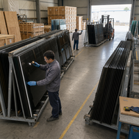 Verre flotté trempé teinté bronze brun 4mm 5mm 6mm 8mm 10mm certifié CE SGCC pour fenêtres, murs-rideaux, façades de bâtiments, sur mesure