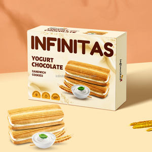 Vente en gros de biscuits à sandwich <span class=keywords><strong>au</strong></span> <span class=keywords><strong>yaourt</strong></span> doux de qualité supérieure biscuits en carton sandwich biscuits à saveurs multiples - Product Image 1
