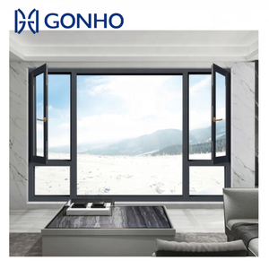 Cửa sổ kính hai lớp cách âm với cửa sổ bảo mật màn hình cửa sổ kiểu Đức - Product Image 2