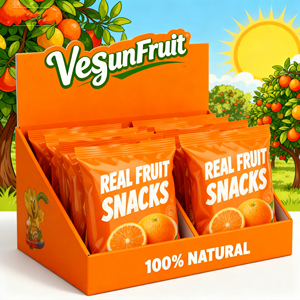 Bật lên các tông nhỏ món tráng miệng PDQ hiển thị Hộp đồ ăn nhẹ bánh quy Cookie các tông Kệ hiển thị truy cập cho thực phẩm - Product Image 1