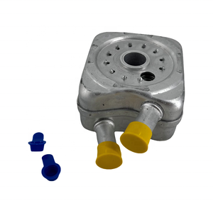 078117021Ax ออยล์คูลเลอร์เครื่องยนต์อลูมิเนียมชิ้นส่วนรถยนต์ - Product Image 1