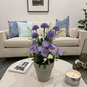 Bouquet de marguerites artificielles petites marguerites blanches pour mariage décor à la maison Table Arrangement de fleurs salon salle à manger centres de table - Product Image 3