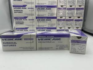 Vericare Suturas Quirúrgicas 75cm Ácido Poliglicólico Veterinario Absorbible Polyglactin 910 Poliglicólico Rápido PDO MO CC PC CE - Product Image 4