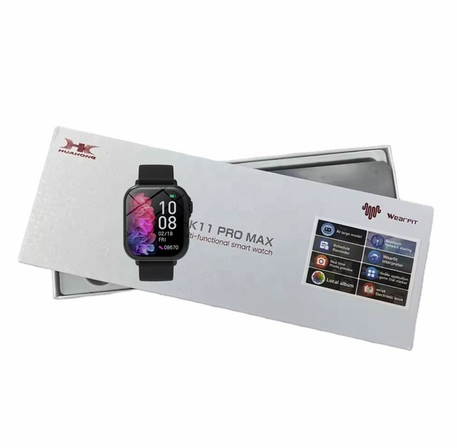 2025 NEW HK11 Pro Max AMOLED Series 10 Smart Watch NFC Compass 2GB Local Album Music Men Women ChatGPT Smartwatch Sport Watch