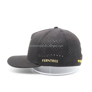 Custom 5-Panel Lace Poplin Jersey 100% Cotton Embroidery Logo Baseball Cap with Two-Tone Hip-Hop Street Style Design - Product Image 3