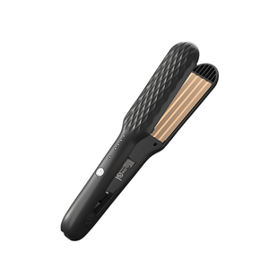 Plancha de Pelo 2 en 1 de Cerámica, Rizador con Calentamiento Rápido LED, Herramienta de Peinado Eléctrica Portátil para Uso en Casa y Salón - Product Image 3