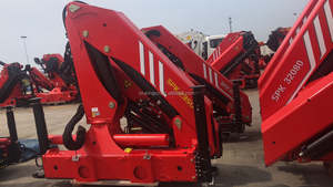 प्रसिद्ध ब्रांड 10 टन ट्रक घुड़सवार क्रेन 15.9 मीटर spk23500 नॉक बूम क्रेन - Product Image 4