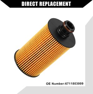 Filtres à huile moteur automobile de haute qualité, pièces automobiles 6711803009 F026407154 J1310404 LO-1900 N1310402 pour Ssangyong - Product Image 2