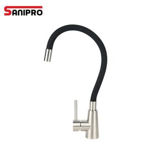 SANIPRO miscelatore per <span class=keywords><strong>rubinetto</strong></span> dell'acqua del <span class=keywords><strong>lavandino</strong></span> del <span class=keywords><strong>rubinetto</strong></span> in acciaio inossidabile colorato più venduto SUS304 tubo in Silicone verde estraibile rubinetti - Product Image 4