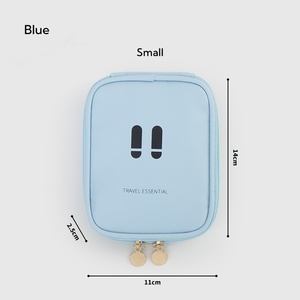 Ngoài trời khẩn cấp <span class=keywords><strong>Kit</strong></span> Viện trợ đầu tiên, xách tay rỗng thuốc túi lưu trữ, PU không thấm nước Viện trợ đầu tiên túi cho du lịch nhà cắm trại - Product Image 3