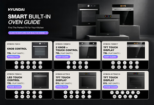 Four à pizza 35L avec micro-ondes intégré et convection, 8 fonctions de cuisson en 1, écran TFT, fonctions de cuisson polyvalentes 8-en-1, couvercles - Product Image 2